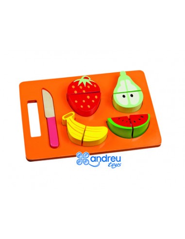 Juego andreutoys bandeja frutas para...