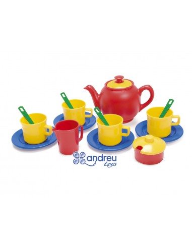 Juego dantoy te 4 servicios 17 piezas...