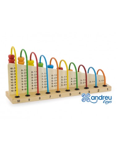 Juego andreutoys abacus madera para...