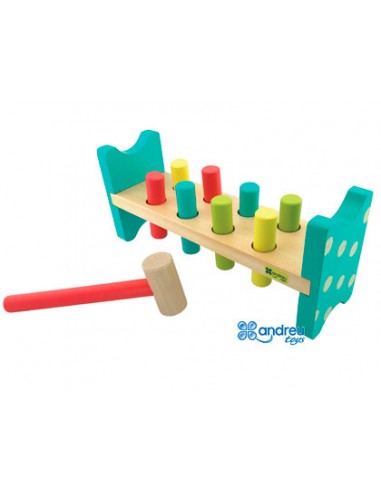 Juego andreutoys banco pica colores 8...
