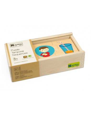 Puzle andreutoys madera secuencias...