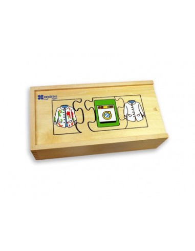 Puzle andreutoys madera secuencias...
