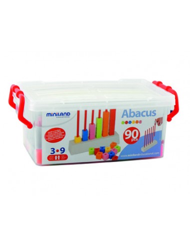 Juego miniland abacus multibase 90...