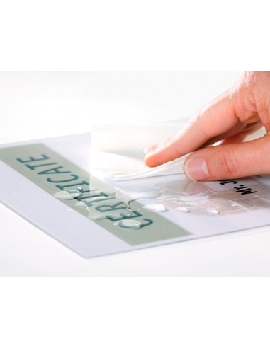 Bolsa de plastificar q-connect 105 x...