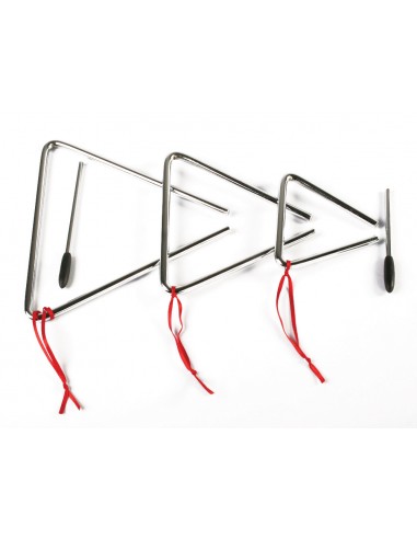 Triangulo amaya grande en acero 20x20 cm