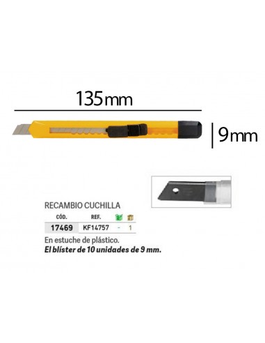 Cuter q-connect plastico estrecho...