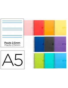 Cuaderno espiral liderpapel...
