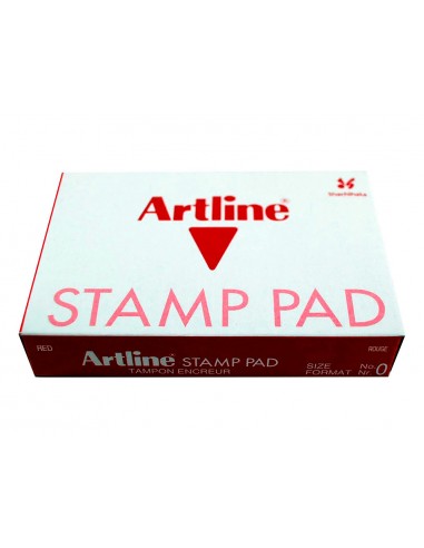 Tampon artline nº0 rojo 56x90 mm