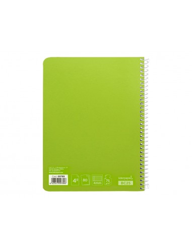 Cuaderno espiral liderpapel cuarto...