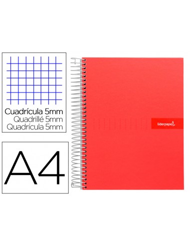 Cuaderno espiral liderpapel a4 micro...