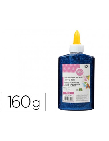 Purpurina pegamento liderpapel...