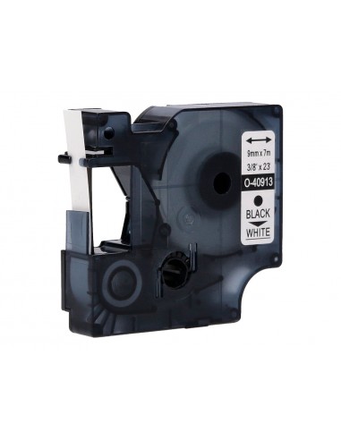 Cinta q-connect 1000 negro-blanco 9...