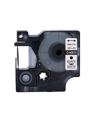 Cinta q-connect 1000 negro-blanco 9...