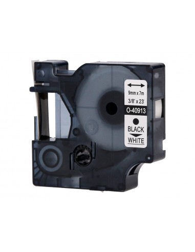 Cinta q-connect 1000 negro-blanco 9...