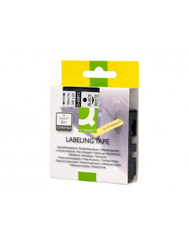 Cinta q-connect 1000 negro-blanco 9...