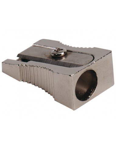 Sacapuntas q-connect metalico 1 uso cuña