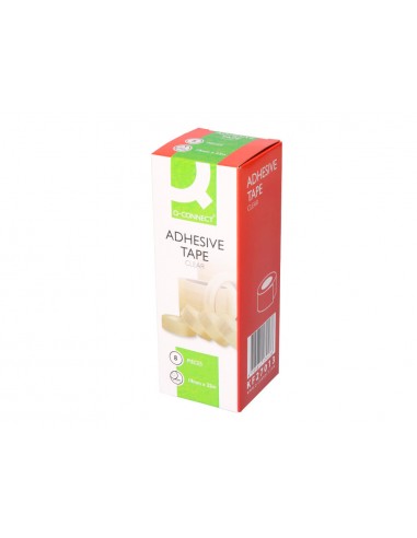 Cinta adhesiva q-connect transparente...