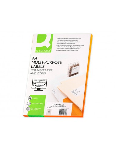 Etiqueta adhesiva q-connect kf01581...