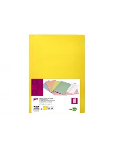 Subcarpeta liderpapel folio amarillo...