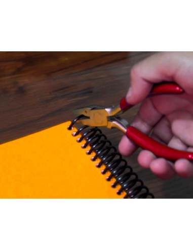 Alicate q-connect para espiral metalico