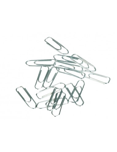 Clips niquelados q-connect 26 mm caja...