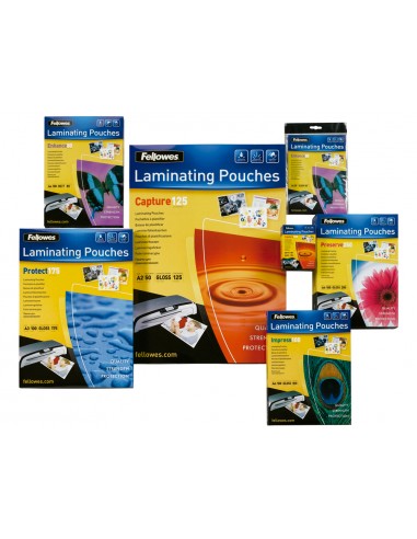 Bolsa de plastificar fellowes brillo...