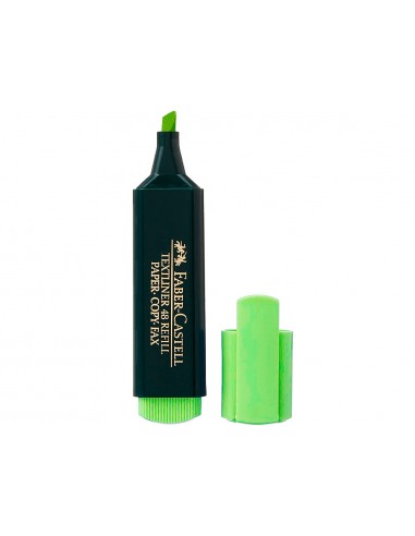 Rotulador faber fluorescente 48-63 verde