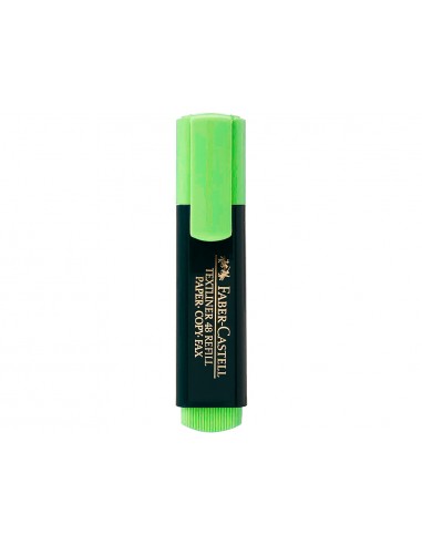 Rotulador faber fluorescente 48-63 verde