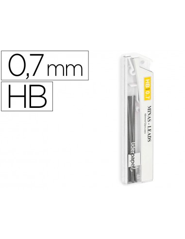 Minas liderpapel grafito 0,7 mm hb...