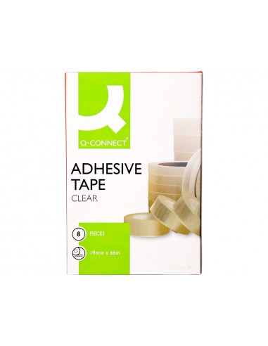 Cinta adhesiva q-connect transparente...