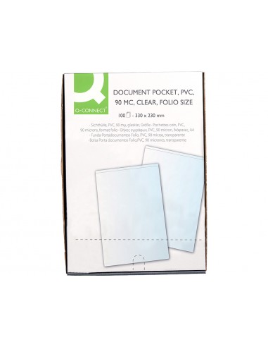 Funda portadocumento folio 90 micras...