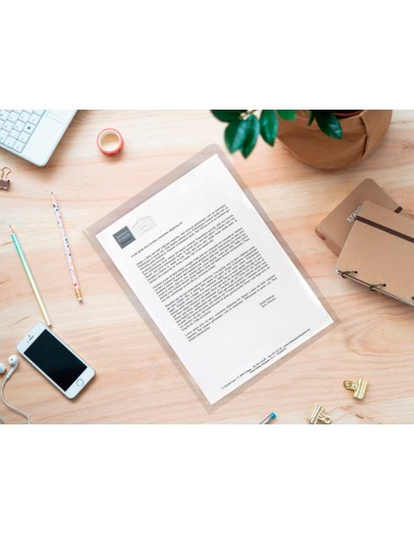 Carpeta dossier uñero plastico...