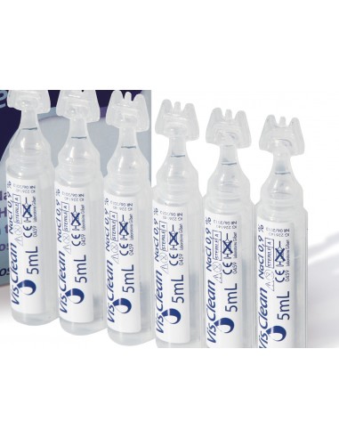 Suero fisiologico esteril visclean...
