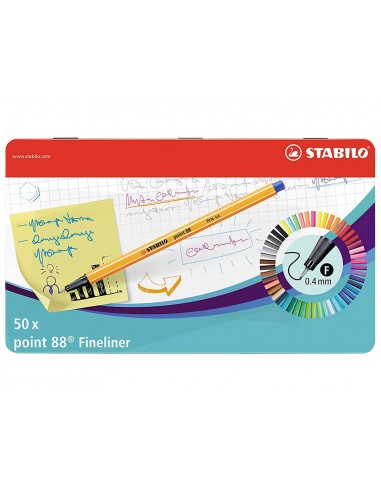 Rotulador stabilo punta de fibra 0,4...