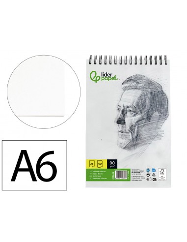 Bloc dibujo liderpapel esbozos...