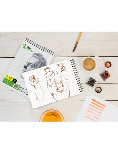 Bloc dibujo liderpapel esbozos...