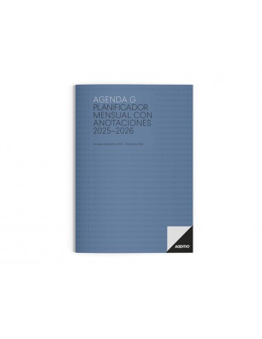 Agenda escolar additio mes a la vista...