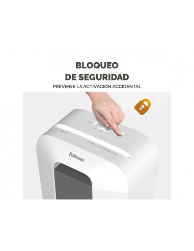 Destructora de documentos fellowes...